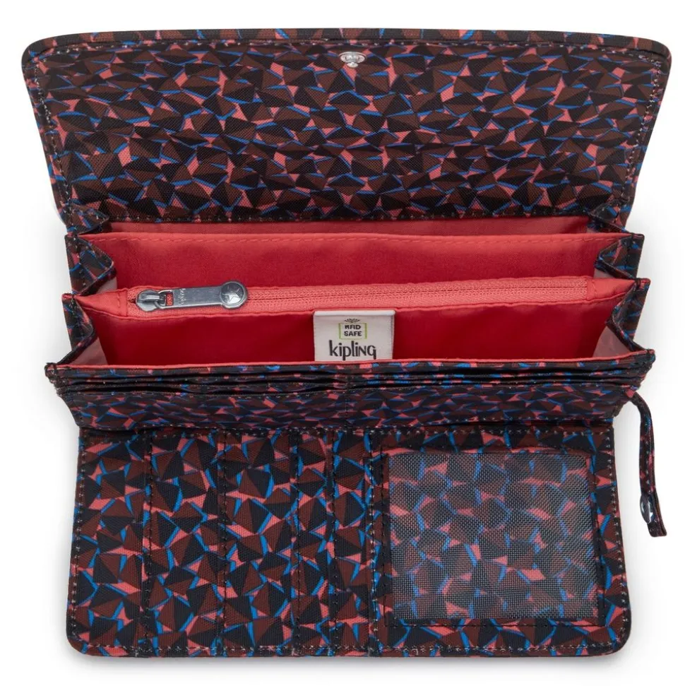 Portafoglio donna Kipling Money Land Happy Squares