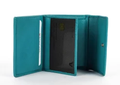 Portafoglio donna piccolo Roncato Pocket 043 Turchese