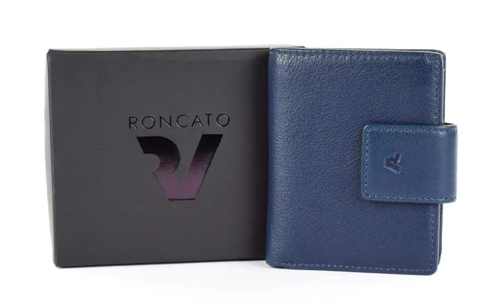 Portafoglio donna piccolo Roncato Pocket 044 Blu