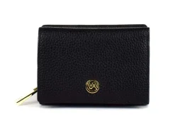 Portafoglio donna piccolo Valentina P16 Nero