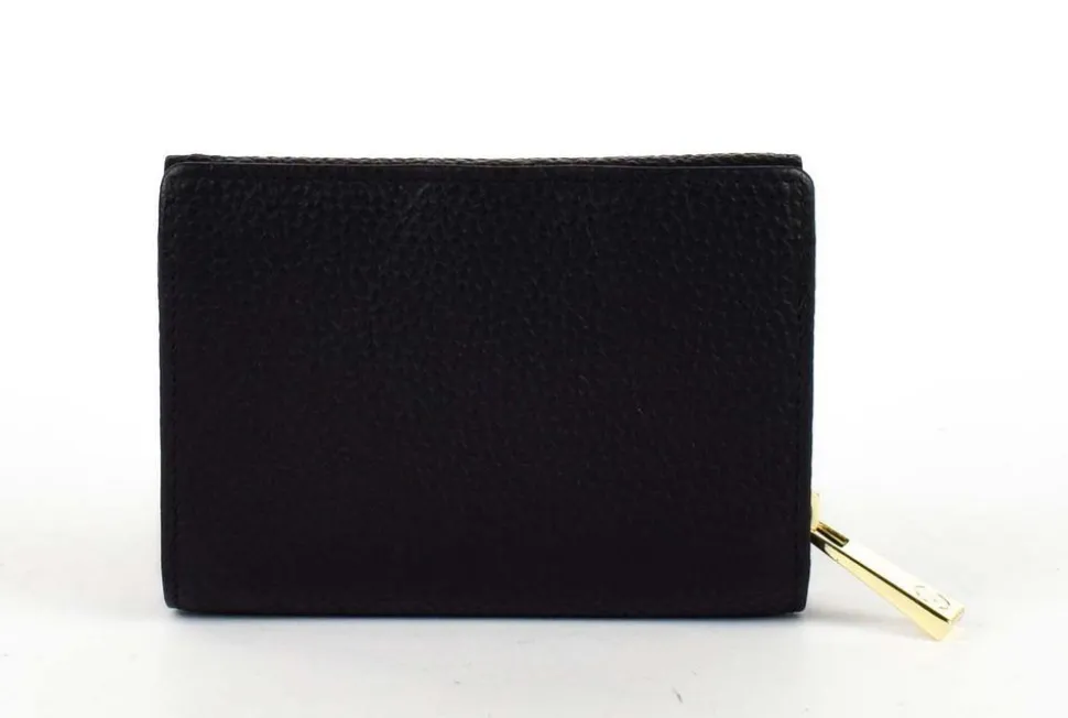 Portafoglio donna piccolo Valentina P16 Nero