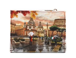 Portafoglio donna piccolo Ynot? 654 Rome Raining