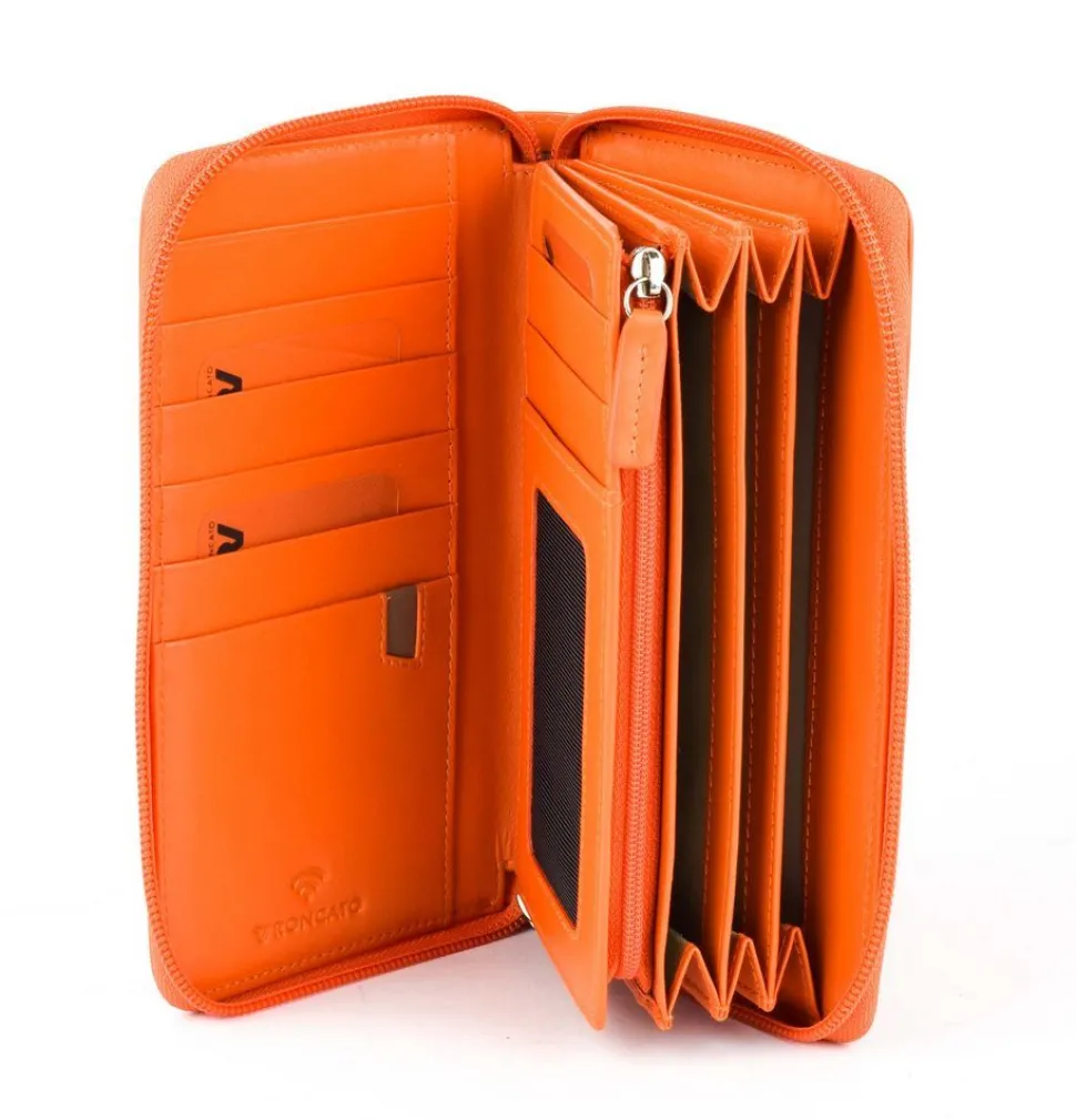 Portafoglio donna Roncato Pascal 2930 Arancio