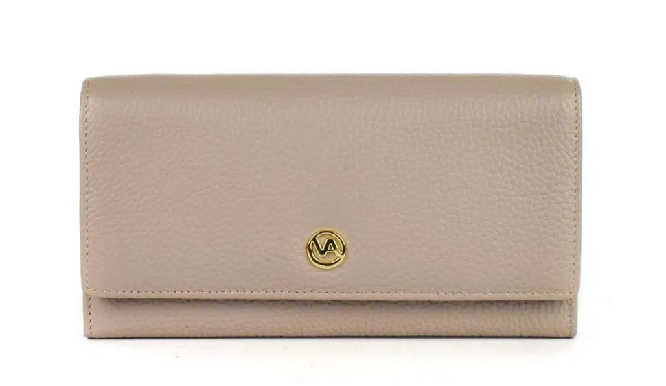 Portafoglio donna Valentina P14 Beige