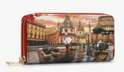 Portafoglio donna Ynot? 568 Rome Raining