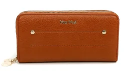 Portafoglio donna 2-zip Mimì-Muà Marrone