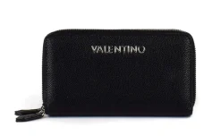 Portafoglio donna 2-zip Valentino Bags Divina Nero