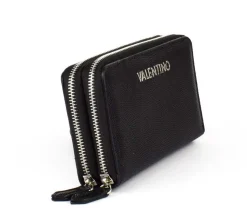 Portafoglio donna 2-zip Valentino Bags Divina Nero