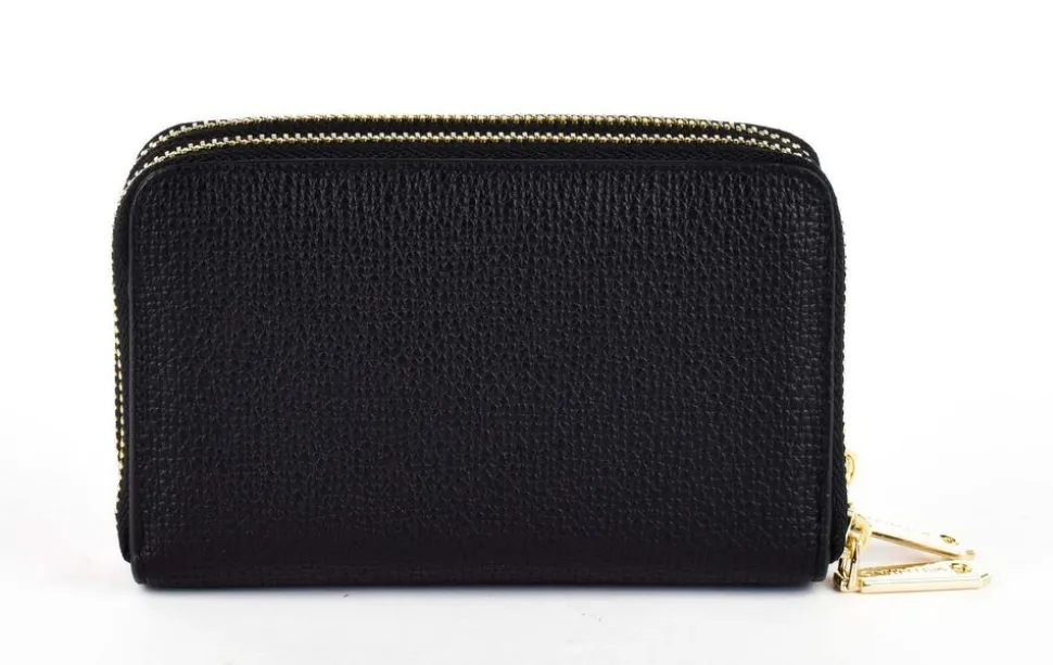 Portafoglio donna 2 zip Valentino Bags Stereo RE Nero