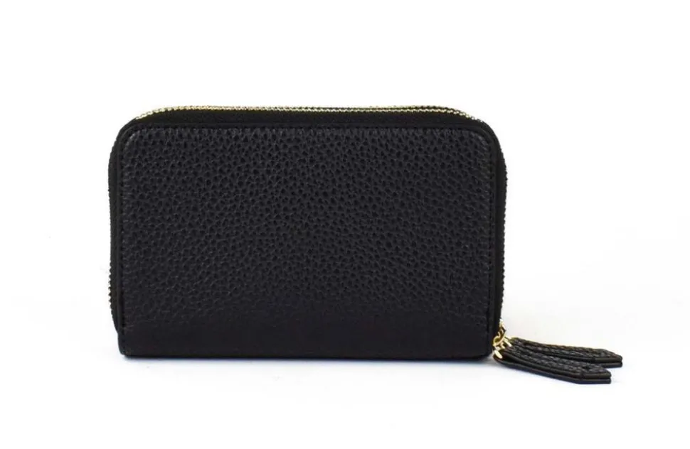 Portafoglio donna 2-zip Valentino Bags Superman Nero