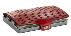 Portafoglio I-Clip Beach Club con portamonete Rosso
