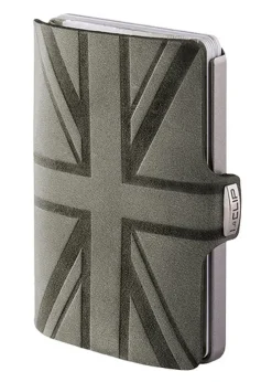 Portafoglio I-Clip Countries Union Jack Olive