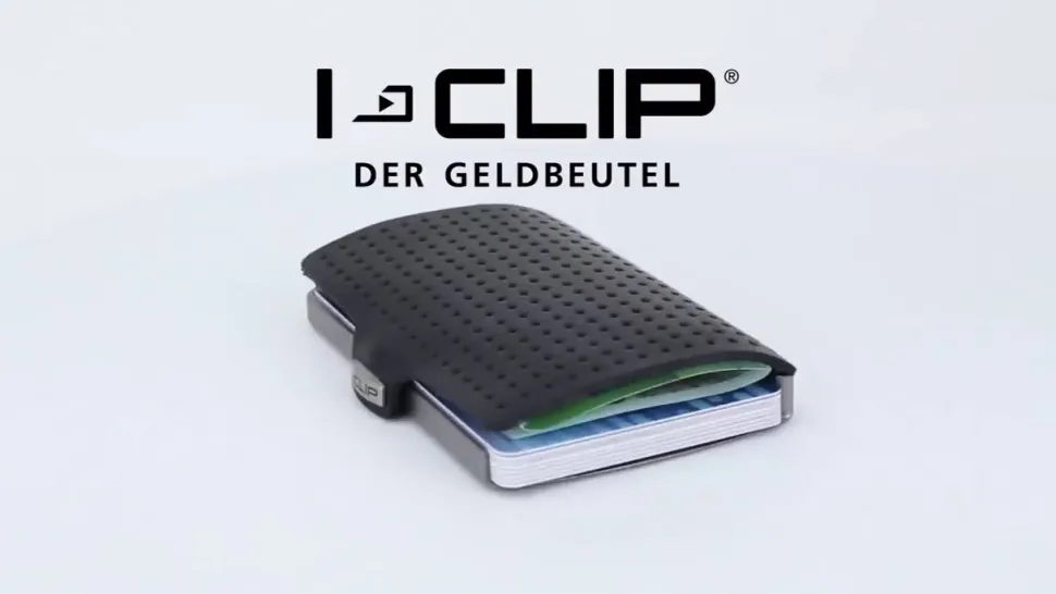 Portafoglio I-Clip Pure Blue