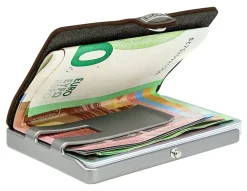 Portafoglio I-Clip Soft Touch Olive