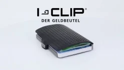 Portafoglio I-Clip Soft Touch Caramel