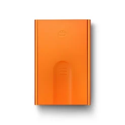 Portafoglio in alluminio Ogon Design Slider Orange