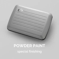 Portafoglio in alluminio Ogon Design Smart Case V2 Stone Grey