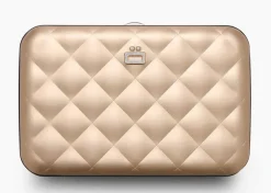 Portafoglio in alluminio Ogon Design Smart Case V2 Quilted Rose Gold