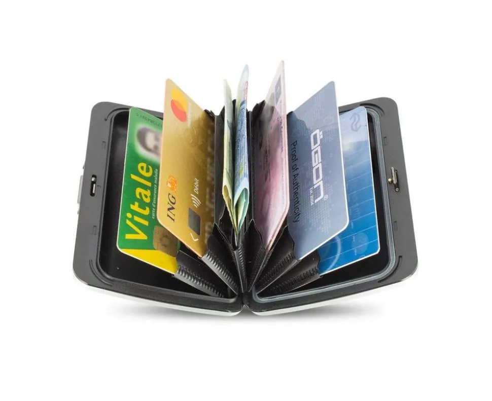 Portafoglio in alluminio Ogon Design Smart Case V2 Silver