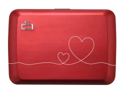 Portafoglio in alluminio Ogon Design Smart Case V2 Love