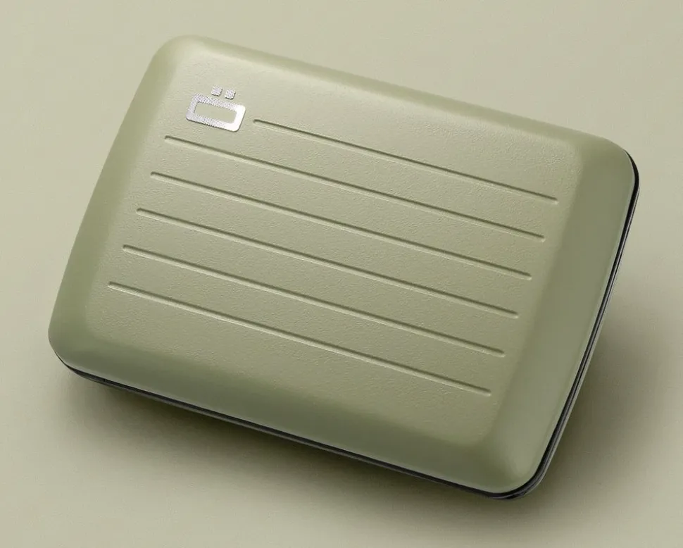 Portafoglio in alluminio Ogon Design Smart Case V2 Cactus Green