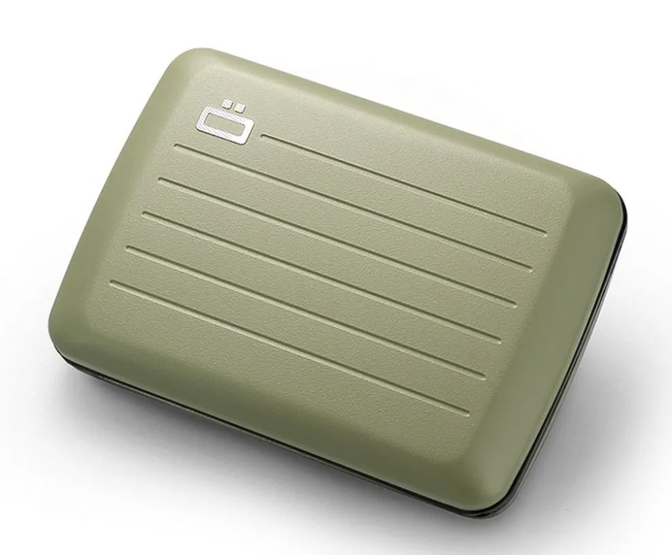 Portafoglio in alluminio Ogon Design Smart Case V2 Cactus Green