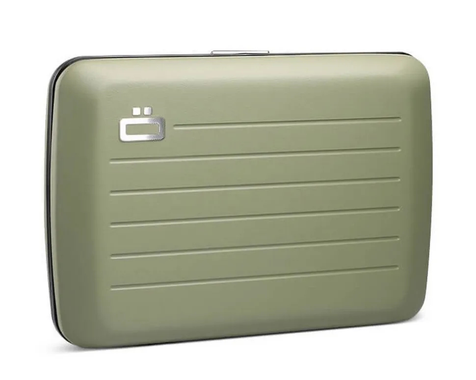 Portafoglio in alluminio Ogon Design Smart Case V2 Cactus Green