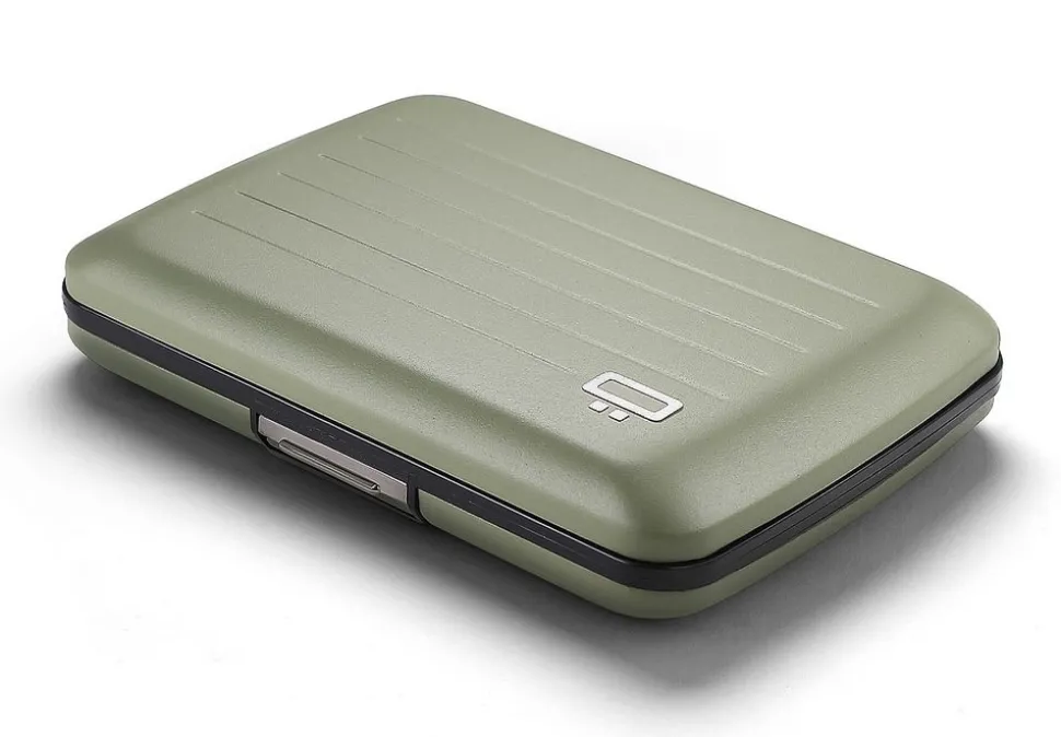 Portafoglio in alluminio Ogon Design Smart Case V2 Cactus Green