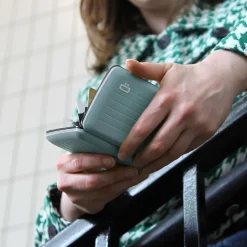 Portafoglio in alluminio Ogon Design Smart Case V2 Arctic Blue
