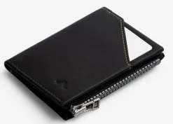 Portafoglio ROIK Zip Coin Black