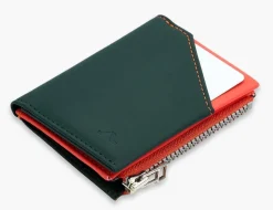 Portafoglio ROIK Zip Coin Vegan Coral