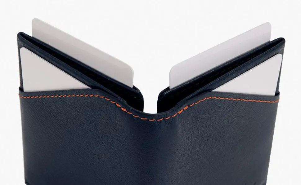 Portafoglio sottile ROIK City Blue Navy