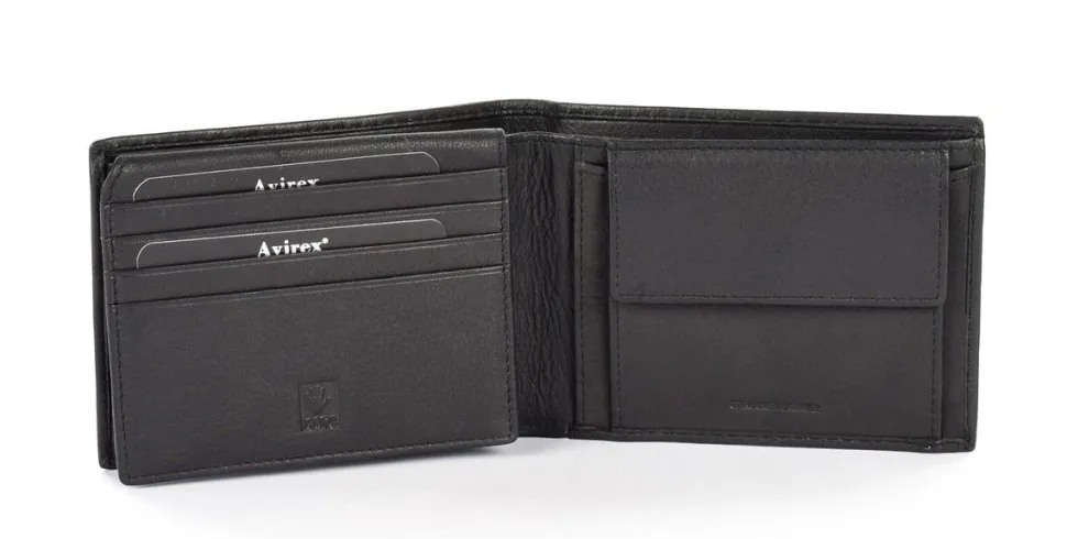 Portafoglio uomo Avirex Austin AST02 Nero
