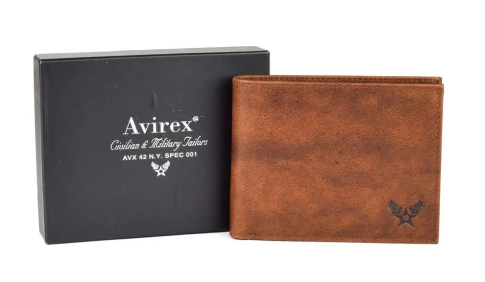 Portafoglio uomo Avirex Durango DRN05 Cognac