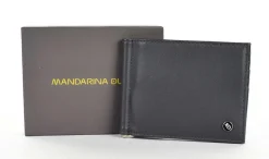 Portafoglio uomo fermasoldi a molla Mandarina Duck Downtown JRP06 Iron Gate