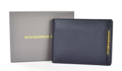 Portafoglio uomo in pelle Mandarina Duck Dual UDP03 Eclipse