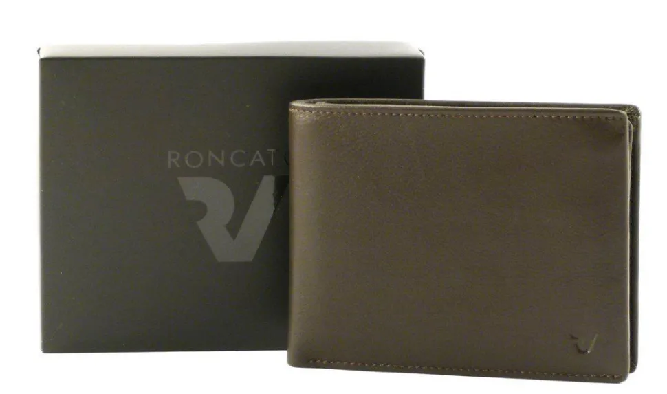 Portafoglio uomo in pelle Roncato Pascal 2900 marrone