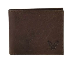 Portafoglio uomo piccolo Avirex Durango DRN06 Marrone