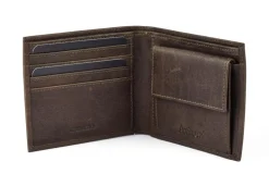 Portafoglio uomo piccolo Avirex Durango DRN06 Marrone