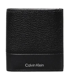 Portafoglio uomo piccolo Calvin Klein Nero