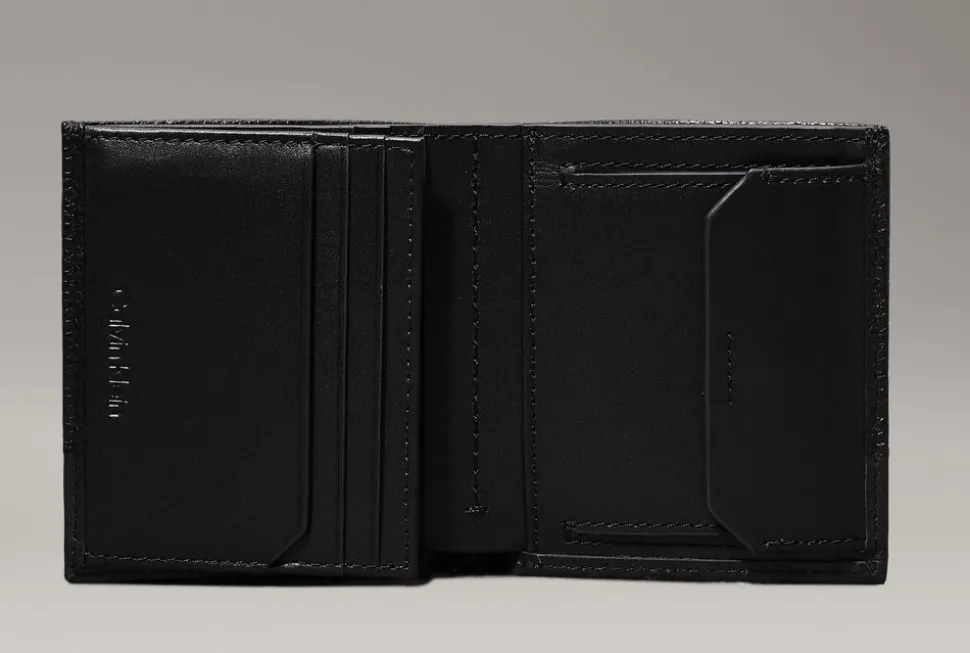 Portafoglio uomo piccolo Calvin Klein Nero