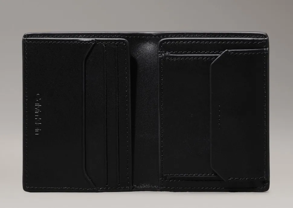 Portafoglio uomo piccolo Calvin Klein Nero