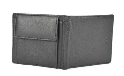 Portafoglio uomo piccolo Gianfranco Corti Wild 4446 Nero