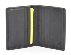 Portafoglio uomo piccolo in pelle Mandarina Duck Dual UDP04 Nero