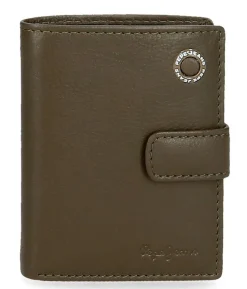 Portafoglio uomo piccolo Pepe Jeans Badge 73712 Khaki