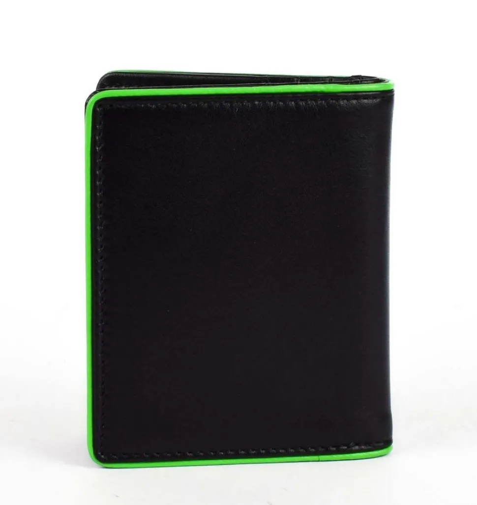 Portafoglio uomo piccolo Roncato Iron 4.0 714 Nero/Verde