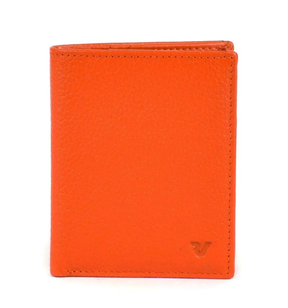 Portafoglio uomo piccolo Roncato Iron 4.0 714 Arancio
