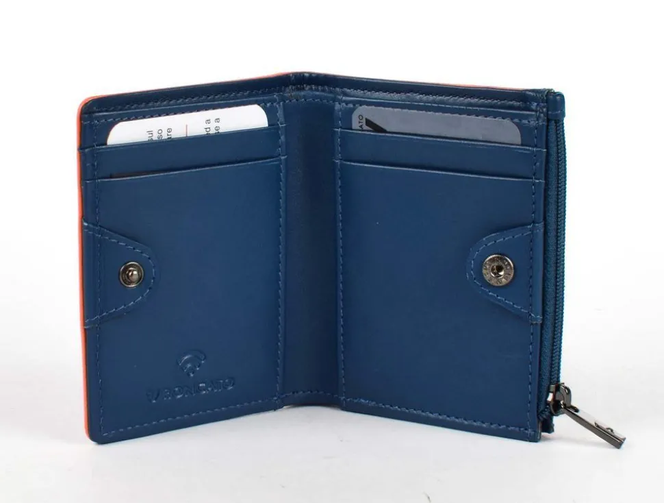 Portafoglio uomo piccolo Roncato Iron 4.0 713 Denim