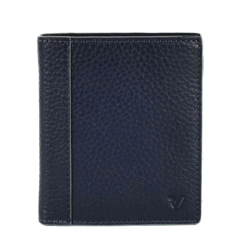 Portafoglio uomo piccolo Roncato Sidney 2472 Navy