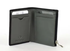 Portafoglio uomo piccolo Roncato Vesuvio 0025 Nero/Antracite